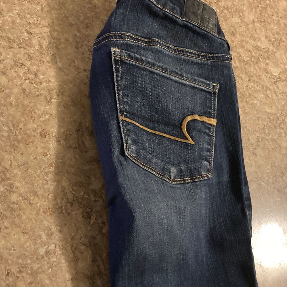 American Eagle Outfitters Blue Skinny Jeans - Picture 4 of 4